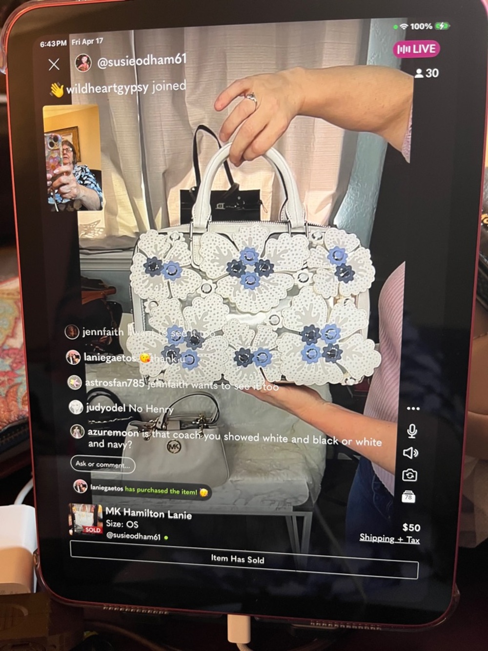 Henri Bendel Handbag